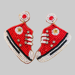 Shoes Beaded Earrings