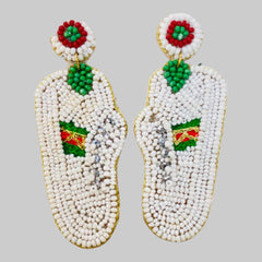 Shoes Beaded Earrings