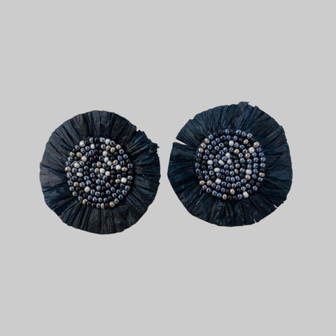 Flower Beaded Earrings