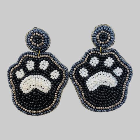 Paws Beaded Earrings