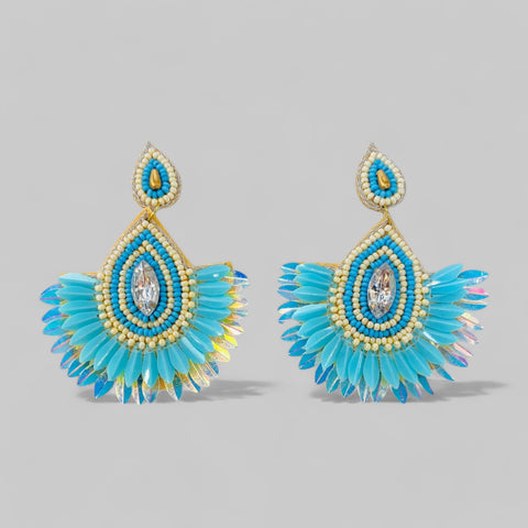 Fancy Beaded Earrings