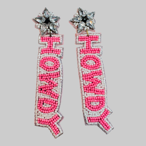 Fancy Beaded Earrings