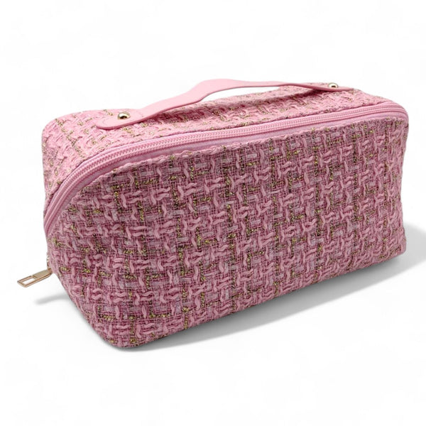 Plaid Pattern Makeup Bag