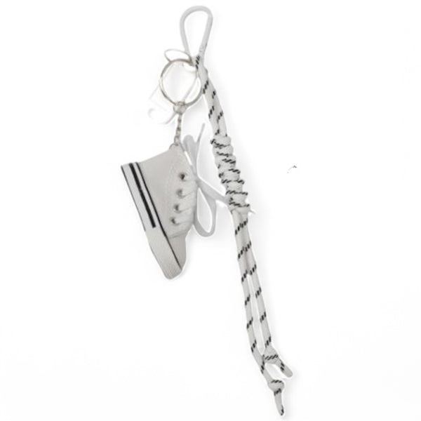Sneakers Name Tag Braided Thread Bag Charm
