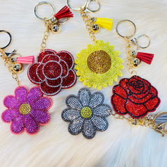 Flower Keychains