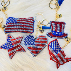 Patriotic Keychains