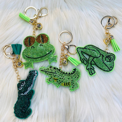 Frog /Alligator Keychains