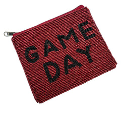 Game Day Beaded Coin Pouches