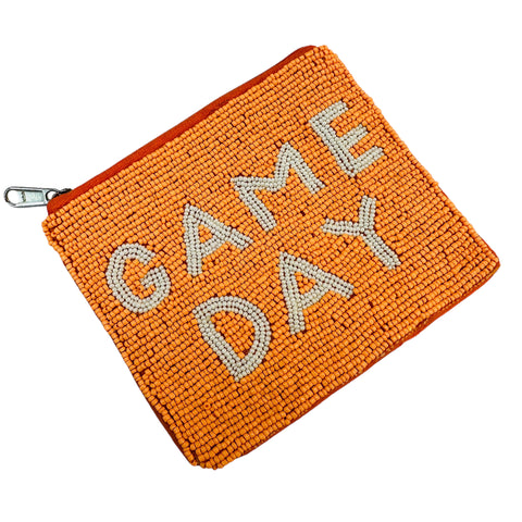 Game Day Beaded Coin Pouches