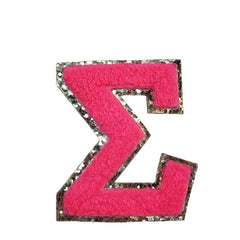 Hot Pink Greek Letters - Sigma