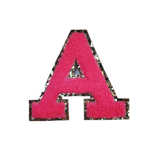 Hot Pink Greek Letters - Alpha