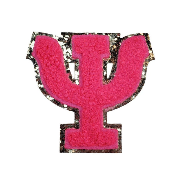 Hot Pink Greek Letters - Psi