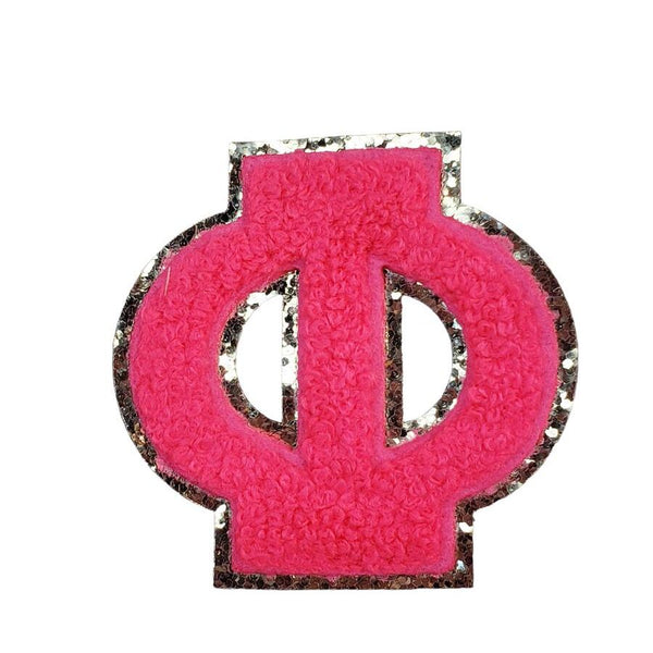 Hot Pink Greek Letters - Phi