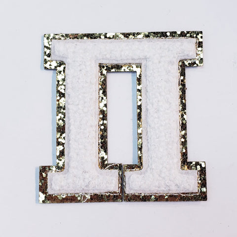 White Greek Letters - Pi