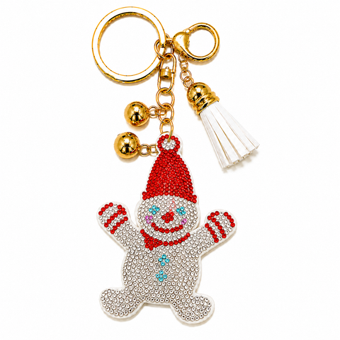 Christmas Crystal Keychains