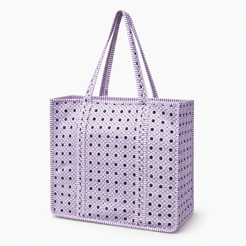 Geometric Pattern Quilted Bags
