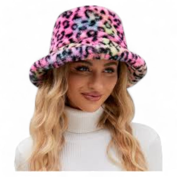 Animal Print Bucket Hats