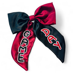 Game Day Beaded Hair Bow