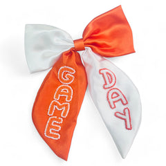 Game Day Beaded Hair Bow