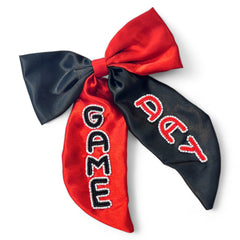 Game Day Beaded Hair Bow