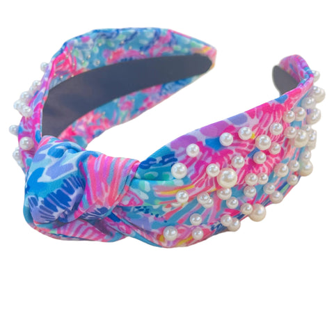 Floral Pearl Headbands