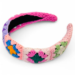Multi Color Crochet Headband