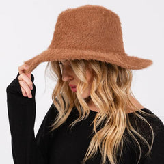 Fuzzy Fedora Hats