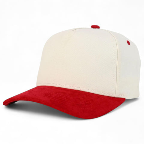 Two Tone Cotton Baseball Hat