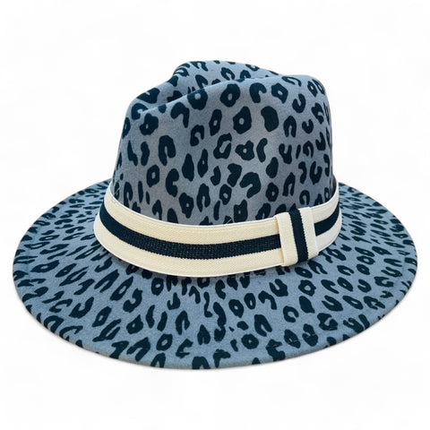 Animal Print Fedora Hats