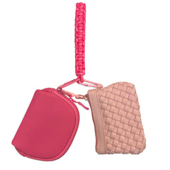 Dual Color Woven Wristlets