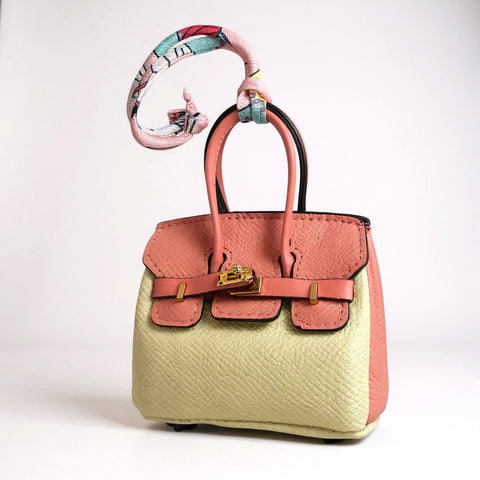 Mini Two-Tone Accessories Bag