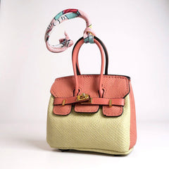 Mini Two-Tone Accessories Bag