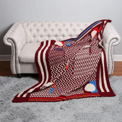 Graphic Print Blankets