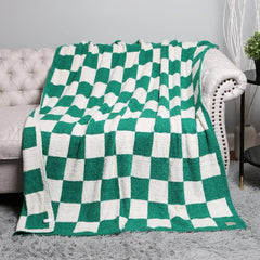 Checkered Print Blankets