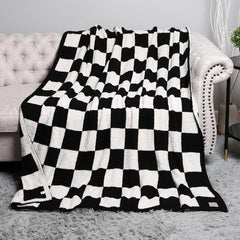 Checkered Print Blankets