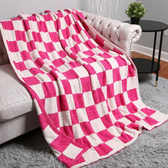 Checkered Print Blankets