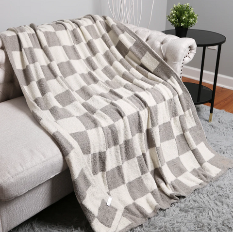 Checkered Print Blankets