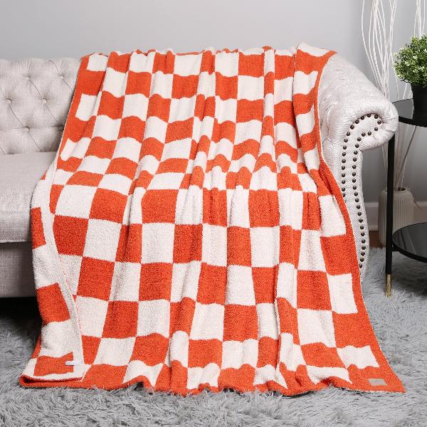 Checkered Print Blankets