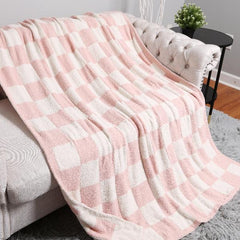 Checkered Print Blankets