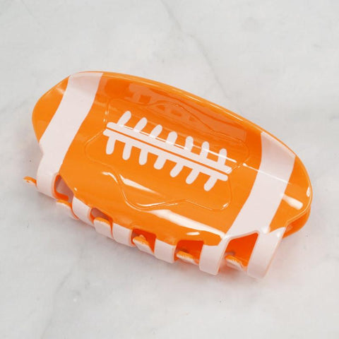 Game Day Football Style Hair Clips