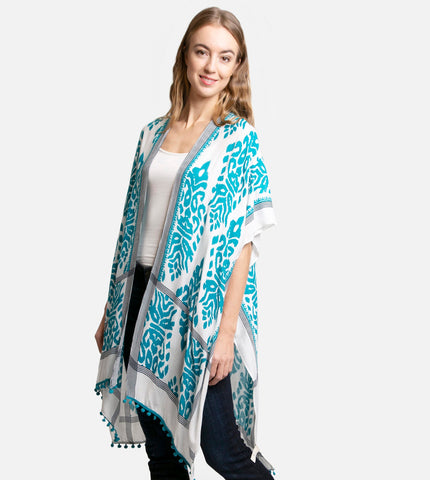 Kilim Ikat Print Kimono