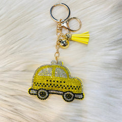 Transportation Keychains - Taxi