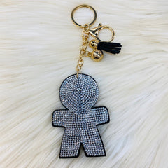 Silhouette Keychains - Black