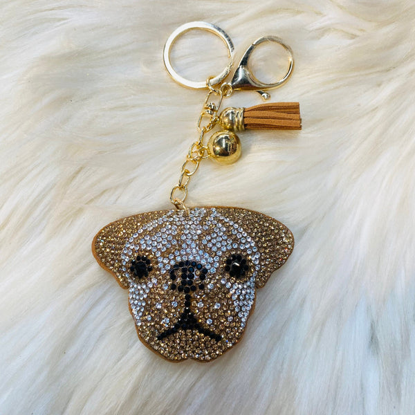 Dog Face Keychains