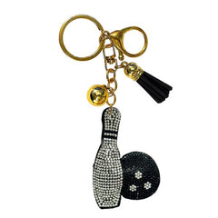 Games Crystal Bling Keychain