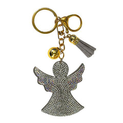 Faith Crystal Bling Keychains