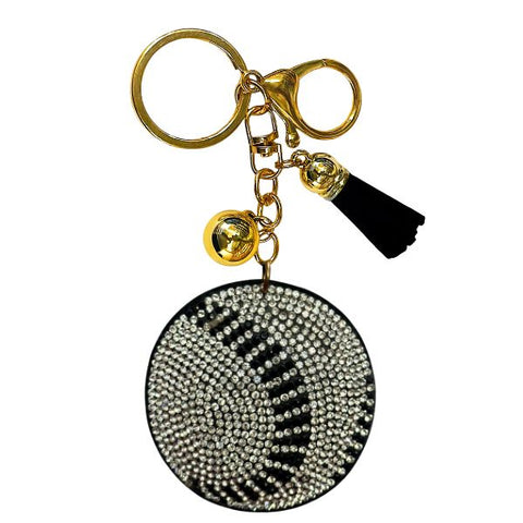 Sports Crystal Bling Keychains