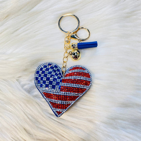 Patriotic Keychains - Style 9