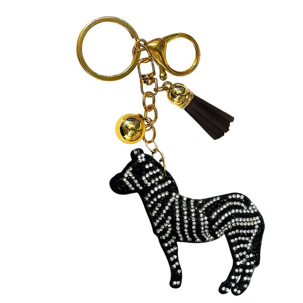 Animal Crystal Bling Keychains