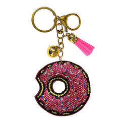 Dessert Crystal Bling Keychains